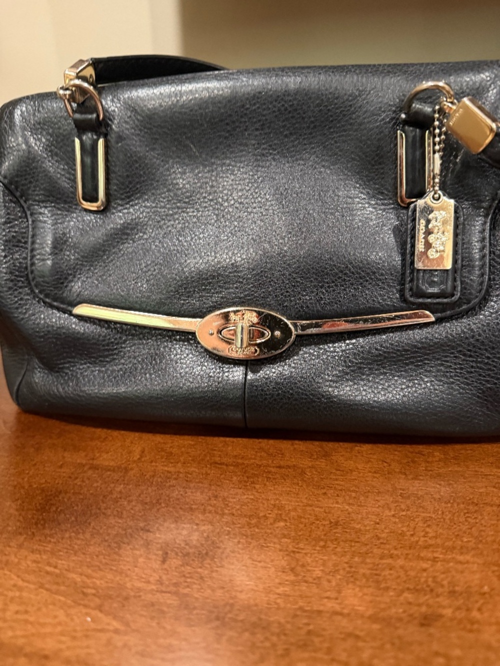 Black Coach Crossbody Bag